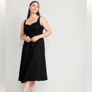 Fit & Flare Black Dress